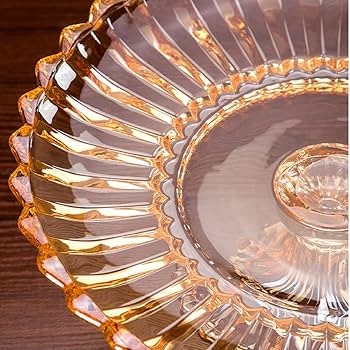 クリスタルガラスオーバルコンポート　フルーツスタンド Amazon｜フルーツ スタンド フルーツ入れ クリスタルガラス